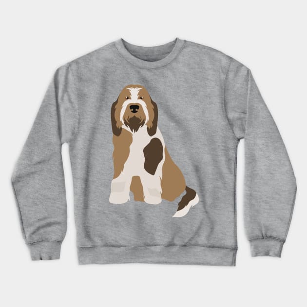 Grand Basset Griffon Vendéen Crewneck Sweatshirt by JunkyDotCom